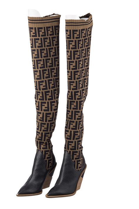 fendi over the knee boots